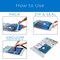 MagicBag Smart Design Set of 6 Instant Space Saver Storage - Flat Large